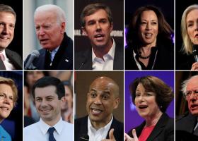 retratos de los candidatos a la presidencia de los EE. UU. elecciones 2020, foto Reuters, medio Infobae