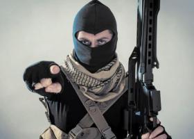 imagen de un terrorista