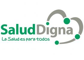 logotipo de Salud Digna y slogan La Salud es para todos