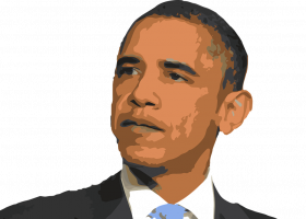 Ilustración de un retrato del expresidente Obama. Imagen de pramit marattha en Pixabay.