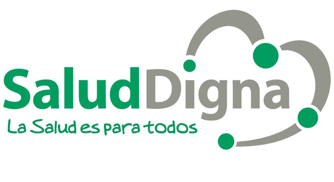 logotipo de Salud Digna y slogan La Salud es para todos