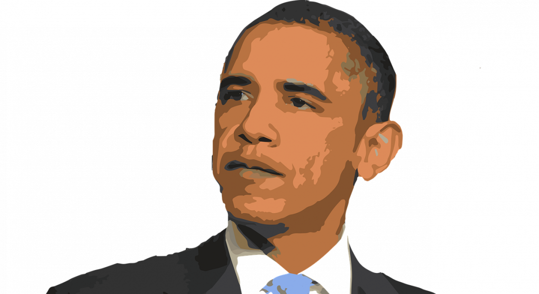 Ilustración de un retrato del expresidente Obama. Imagen de pramit marattha en Pixabay.